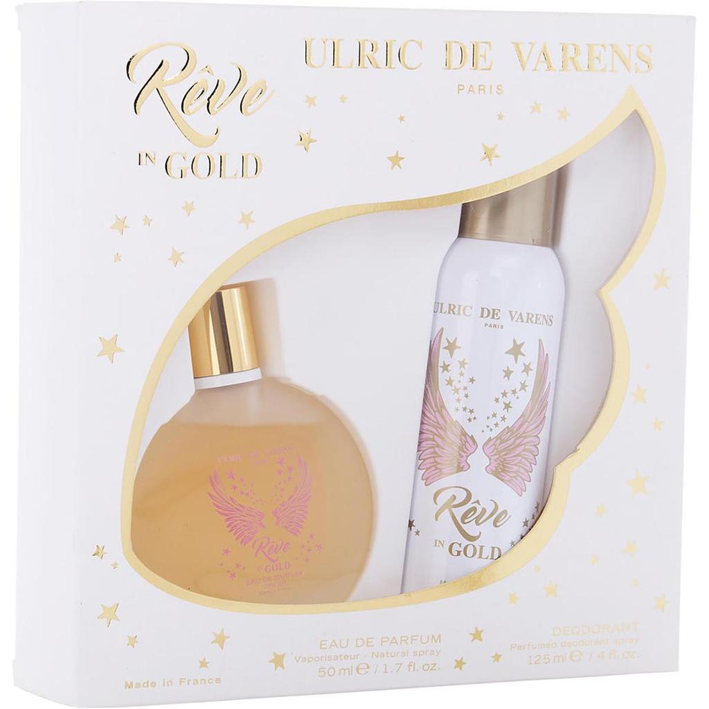 ULRIC DE VARENS Reve in Gold Fragrance Gift Set for Womens
