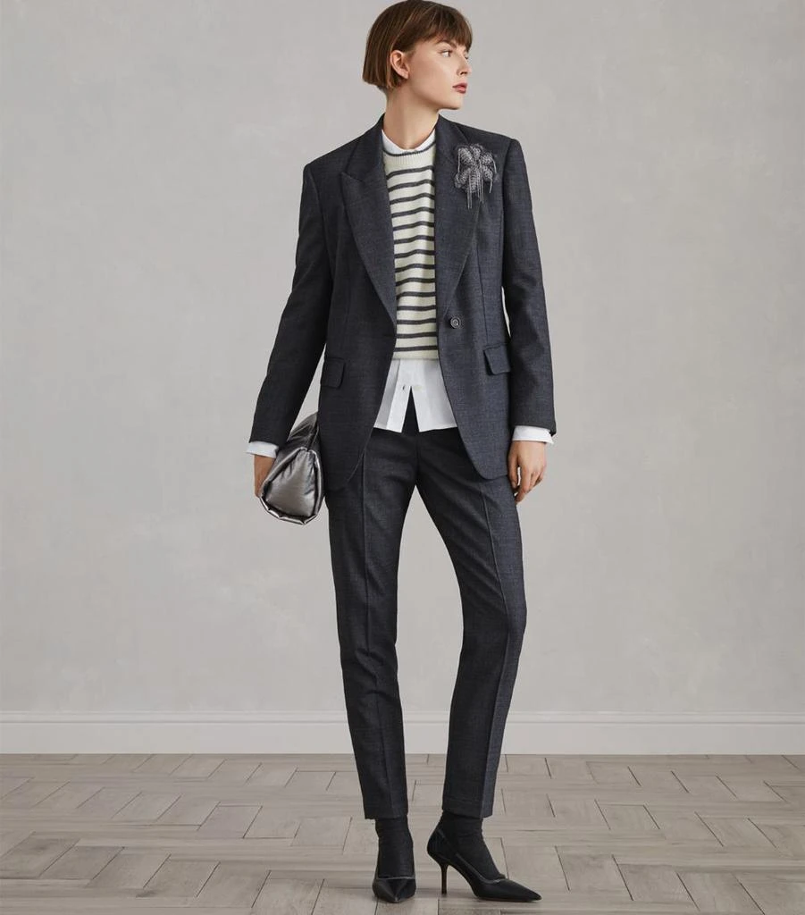 Brunello Cucinelli Wool-Blend Blazer 2