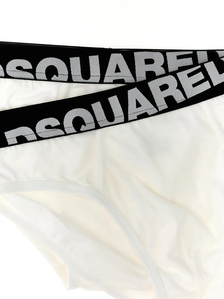 Dsquared2 2-pack Elastic Logo Briefs 3