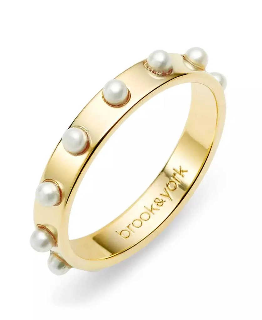 brook 
york Holly Imitation Pearl Ring