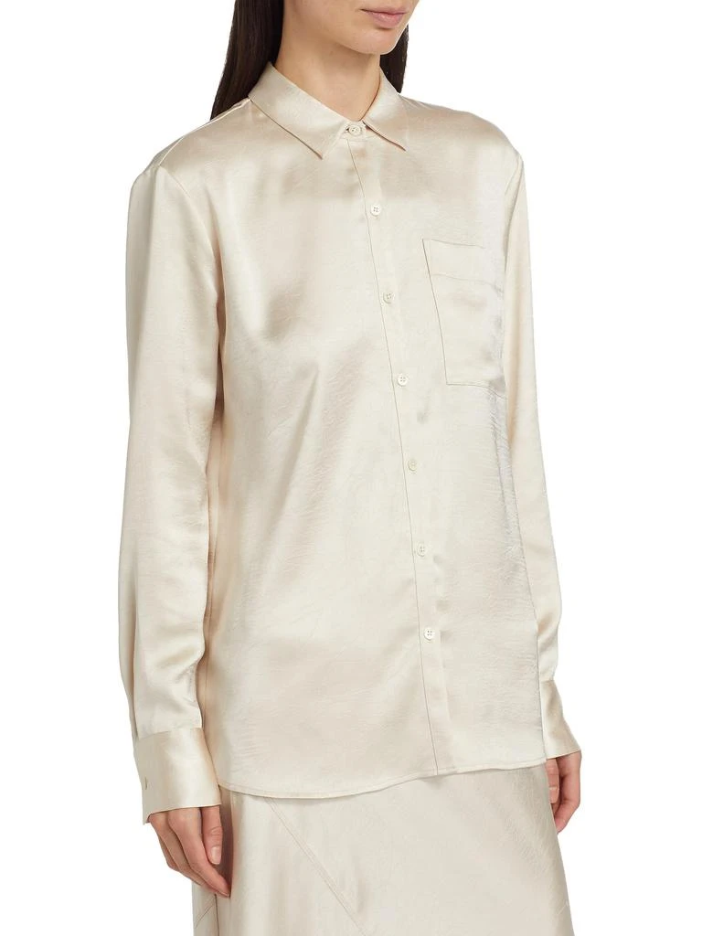 ATM Anthony Thomas Melillo Cracked Satin Shirt 3