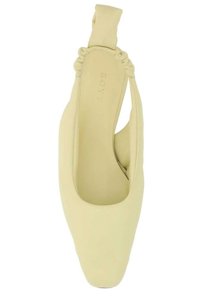 Boyy Boyy Puffy Slingback Heeled Pumps 3