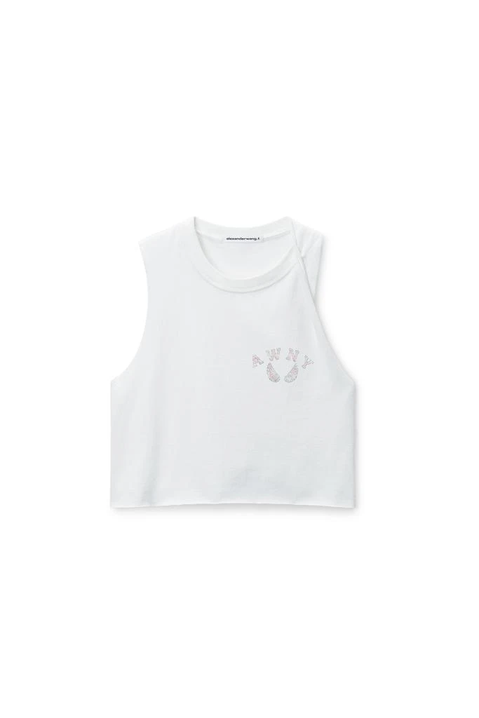 Alexander Wang Logo Muscle Tank 6