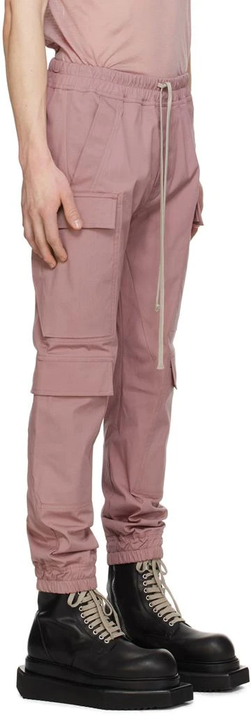 Rick Owens Pink Mastodon Mega Cargo Pants 2