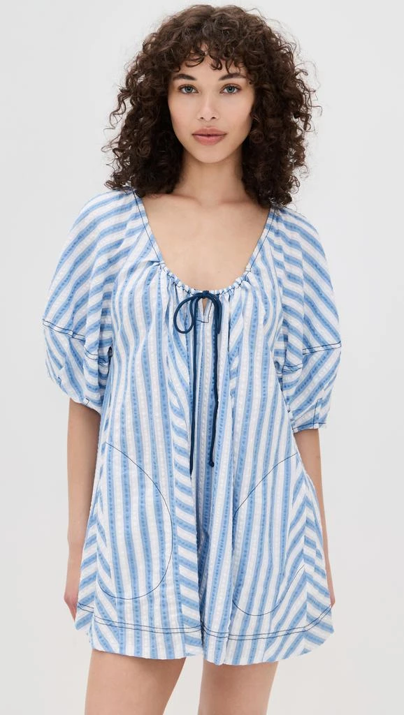 Free People Bop Around Romper 6