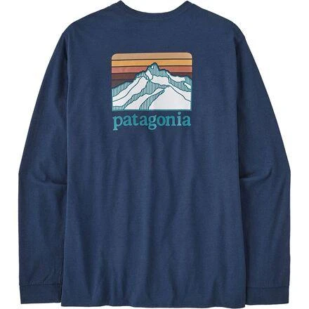 Patagonia Line Logo Ridge Long-Sleeve Responsibili-T-Shirt - Men's 3