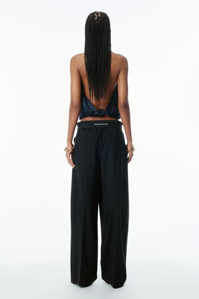 Alexander Wang Tropical Wool Mid-Rise Balloon Pants 4