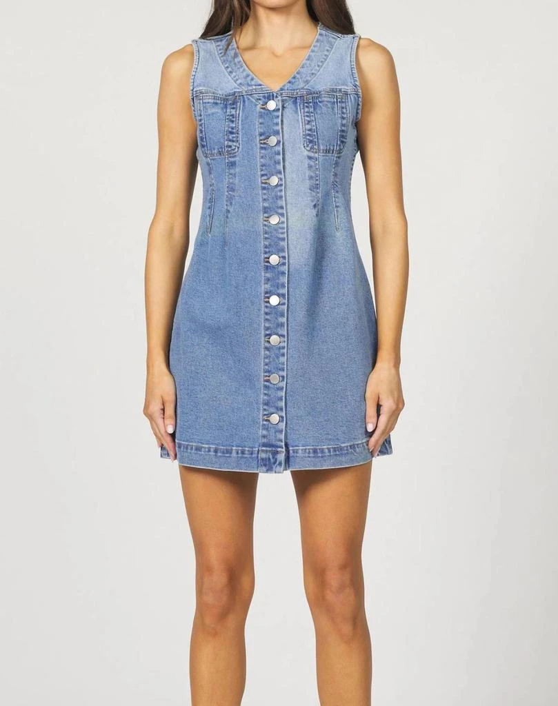 dear john denim dress Sabrina Denim Dress Pacific - XS / Pacific