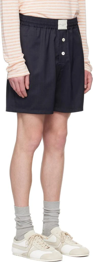 RICE NINE TEN Gray Twill Pajama Shorts 2