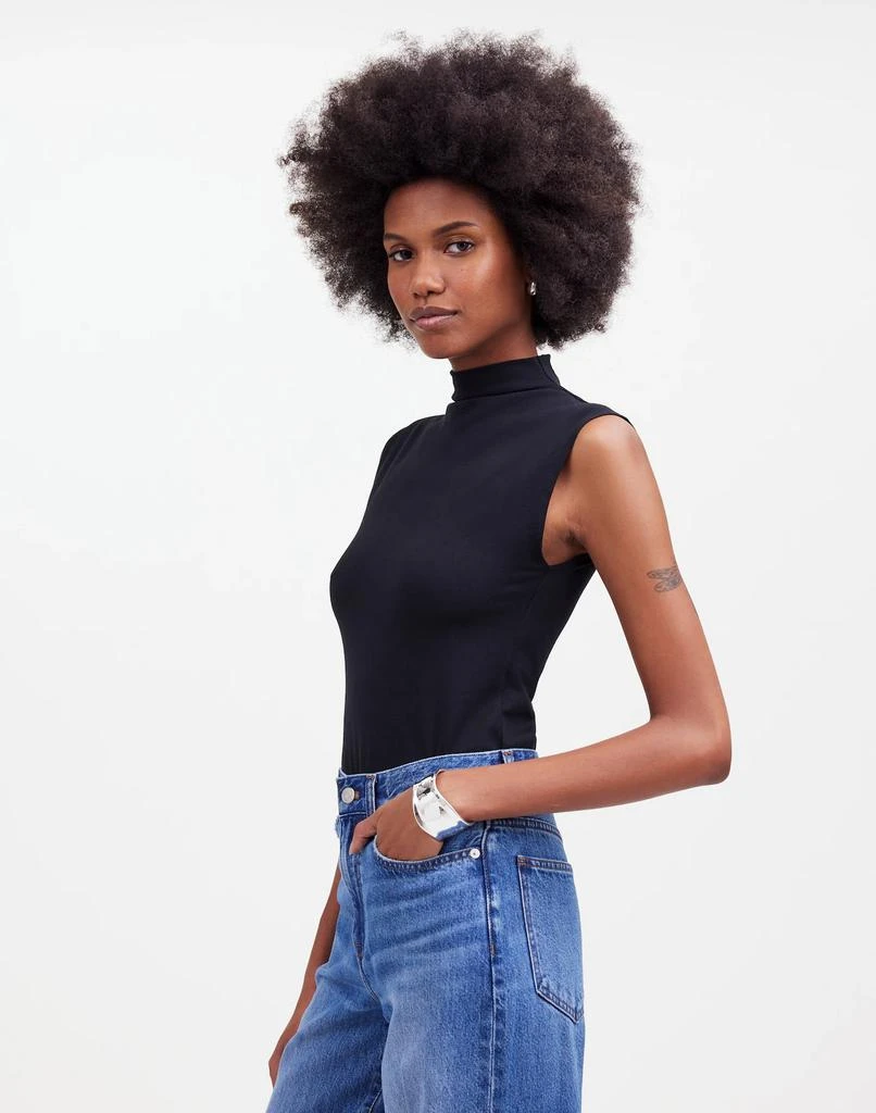 Madewell Funnelneck Cropped Muscle Tee 3