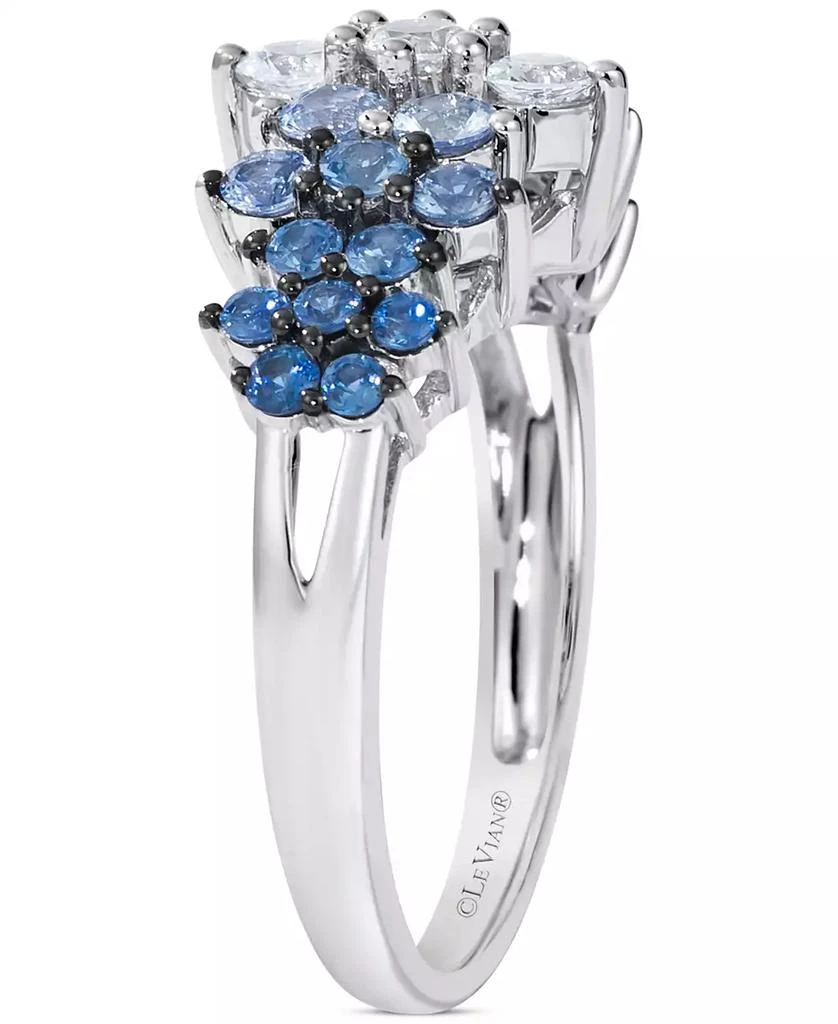 Le Vian Blue Ombré Sapphire (1 ct. t.w.)
White Sapphire (1/3 ct. t.w.) Cluster Ring in 14k White Gold 3