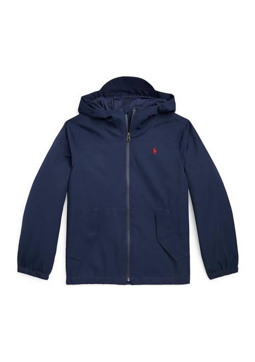 Ralph Lauren Lauren Childrenswear Boys 8 20 Girls 7 16 P Layer 1 Water Repellent Hooded Jacket