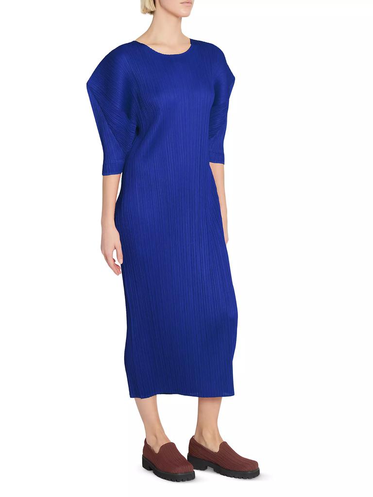 新品★PLEATS PLEASE★プリプリMONTHLY: MAY★dress PLEATS PLEASE ISSEY MIYAKE: Blue Monthly Colors May Maxi