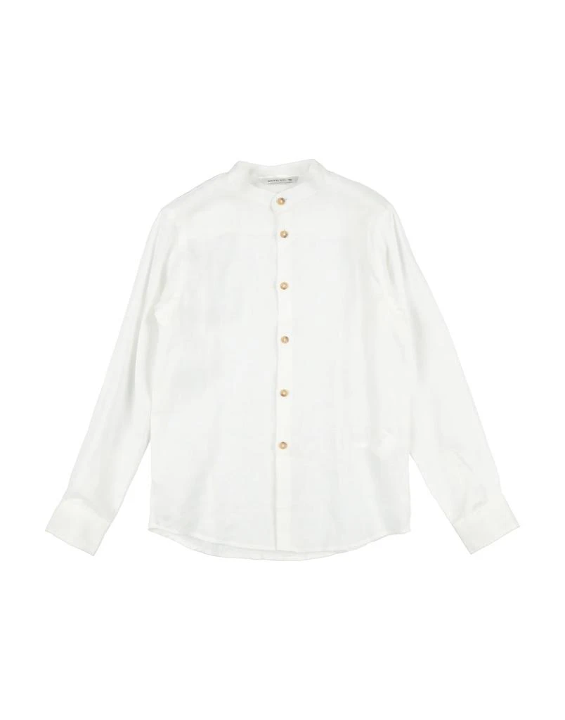 MANUEL RITZ Solid color shirt 1