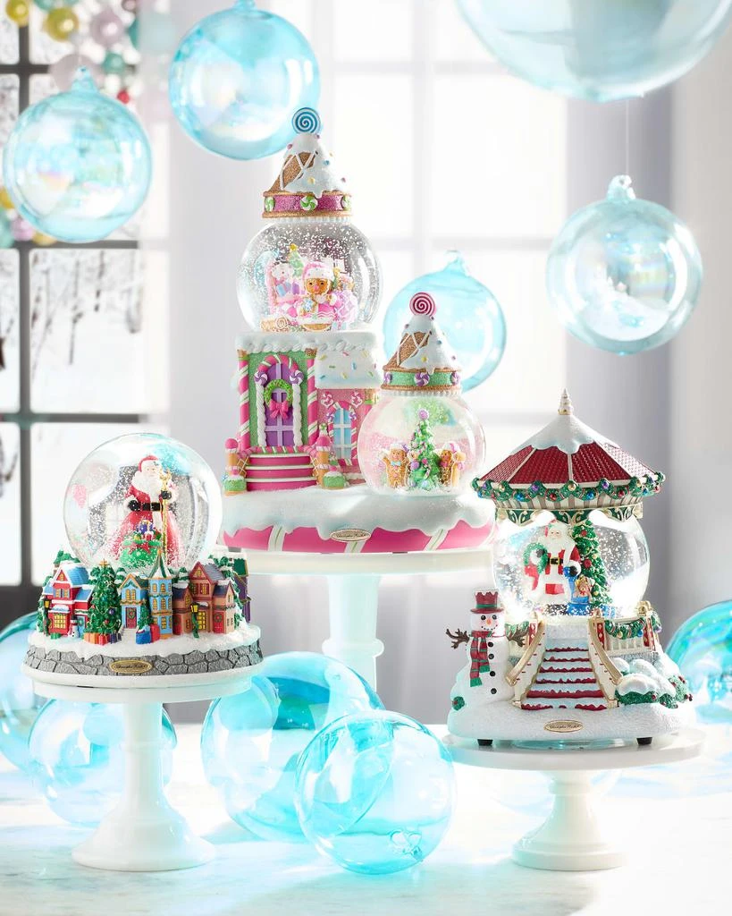 Christopher Radko Santas Enchanted Gazebo Snowglobe 2