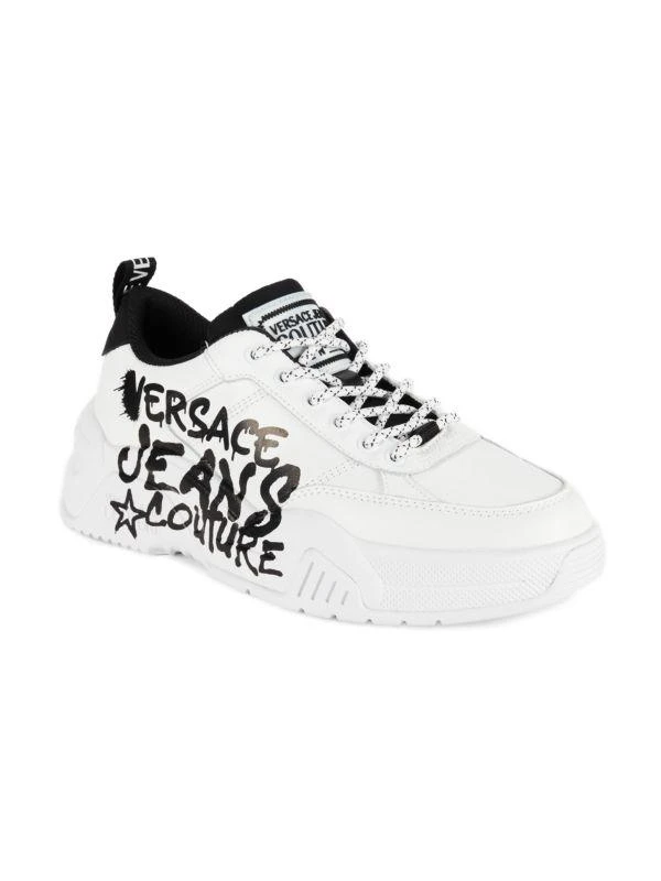 Versace Logo Low-Top Chunky Sneakers 2