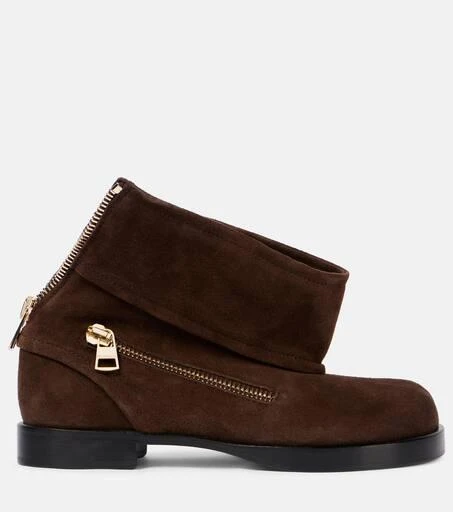 JW Anderson Suede biker boots 4