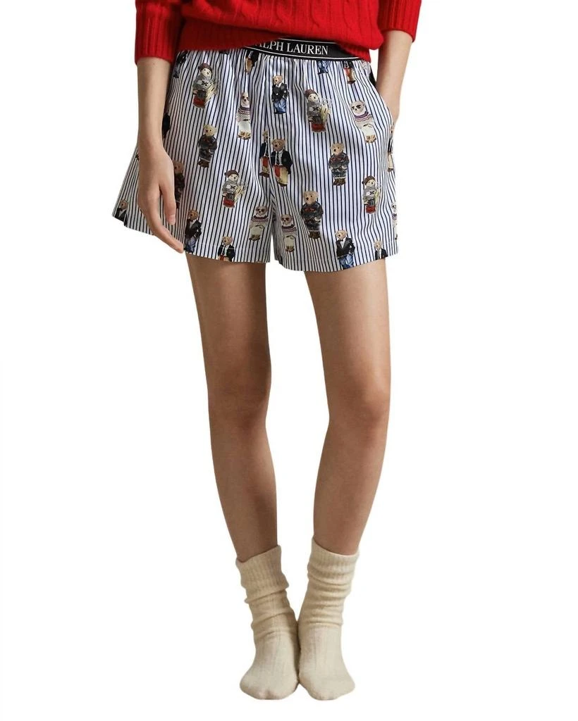 Ralph Lauren Polo Ralph Lauren - Bear Striped Cotton Boxer Short