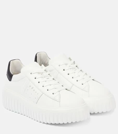 H-Stripes leather platform sneakers – On Sale Now with Up to 21