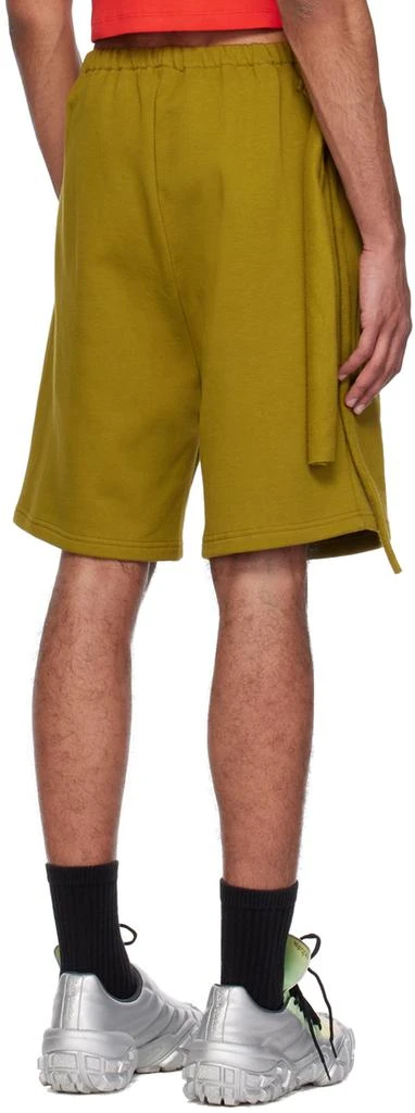 Ottolinger Green Wrap Shorts 3