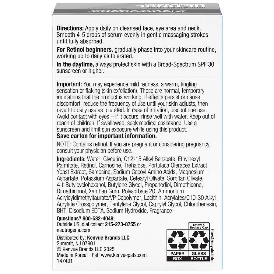 Neutrogena Rapid Wrinkle Repair Retinol Renewal Serum 2