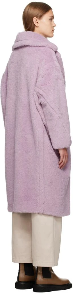 Max Mara Purple Teddy Bear Icon Coat 3