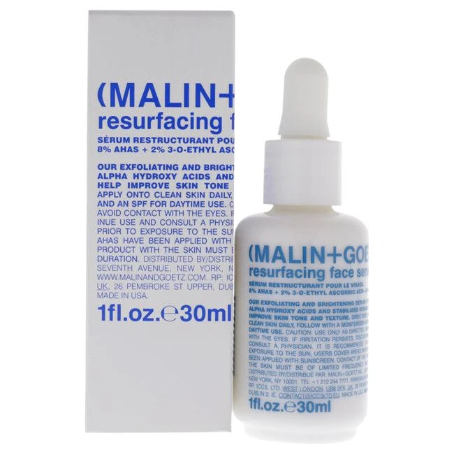 Malin + Goetz Resurfacing Face Serum by Malin + Goetz for Unisex - 1 oz Serum 1