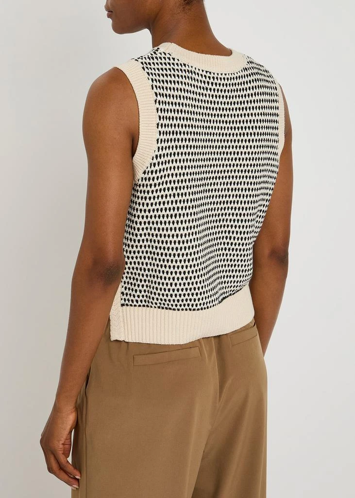 Varley Knowles Textured Knit Vest 3