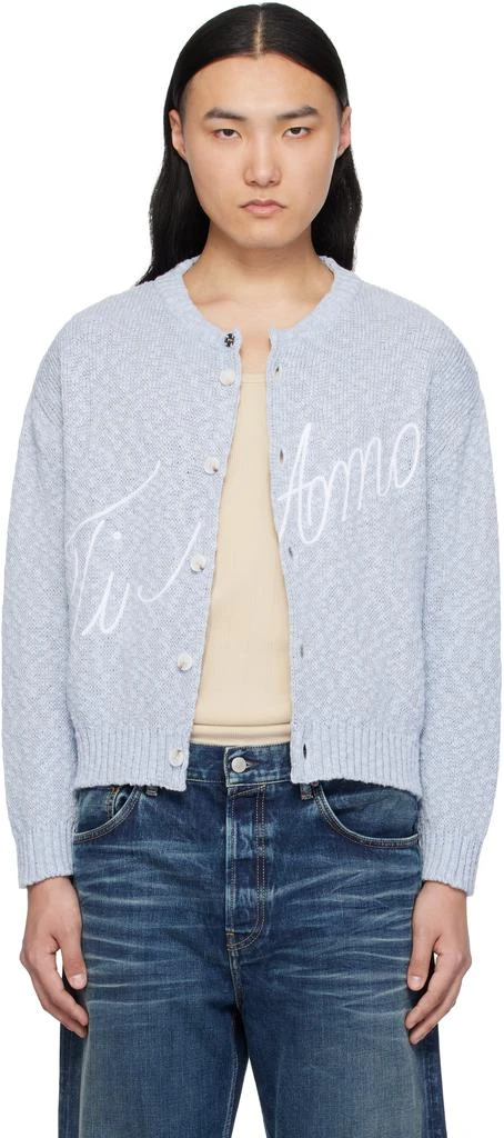 Carne Bollente Blue 'Ti Amo' Cardigan 1