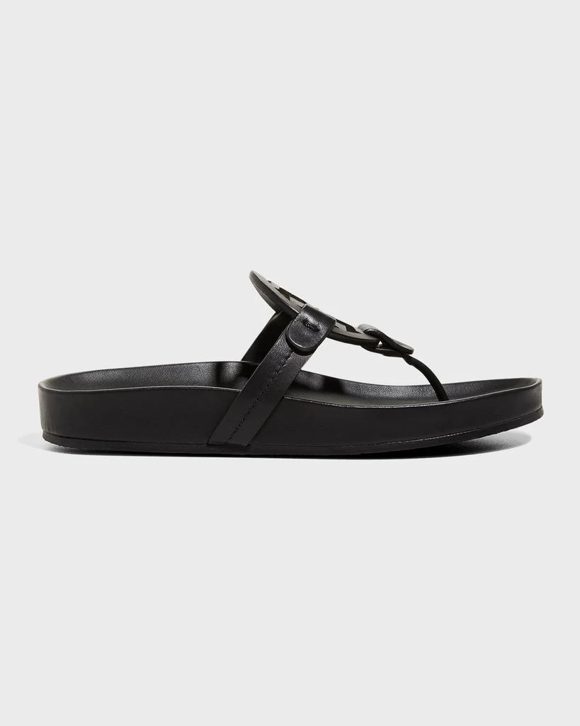 Tory Burch Miller Cloud Leather Thong Sandals 1