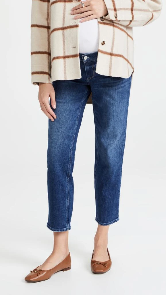 Paige Noella Straight Maternity Jeans 1