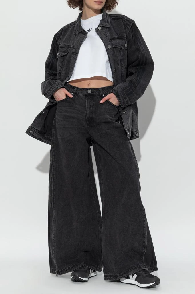Adidas Denim jacket in oversize style 2