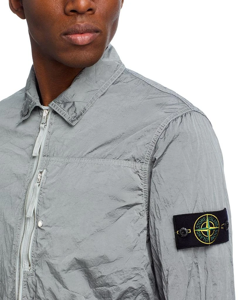 Stone Island Pearl Gray Overshirt 6