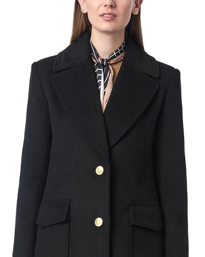 Bernardo Classic tailored Wool Melton Coat 5
