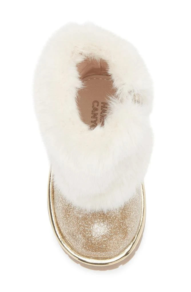 Harper Canyon Kids' Cozy Faux Fur Boot 5