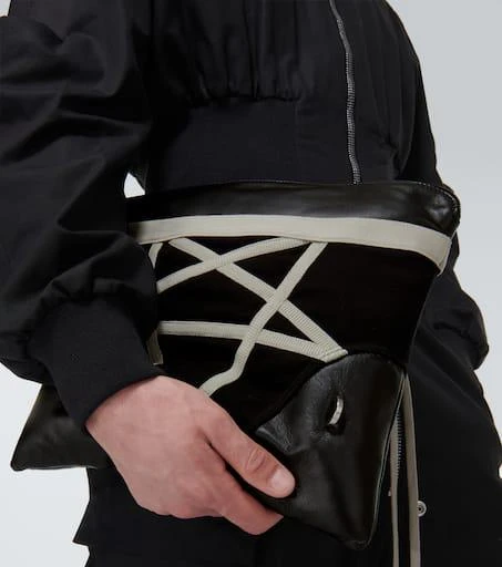 Rick Owens Pentabrief leather pouch 3