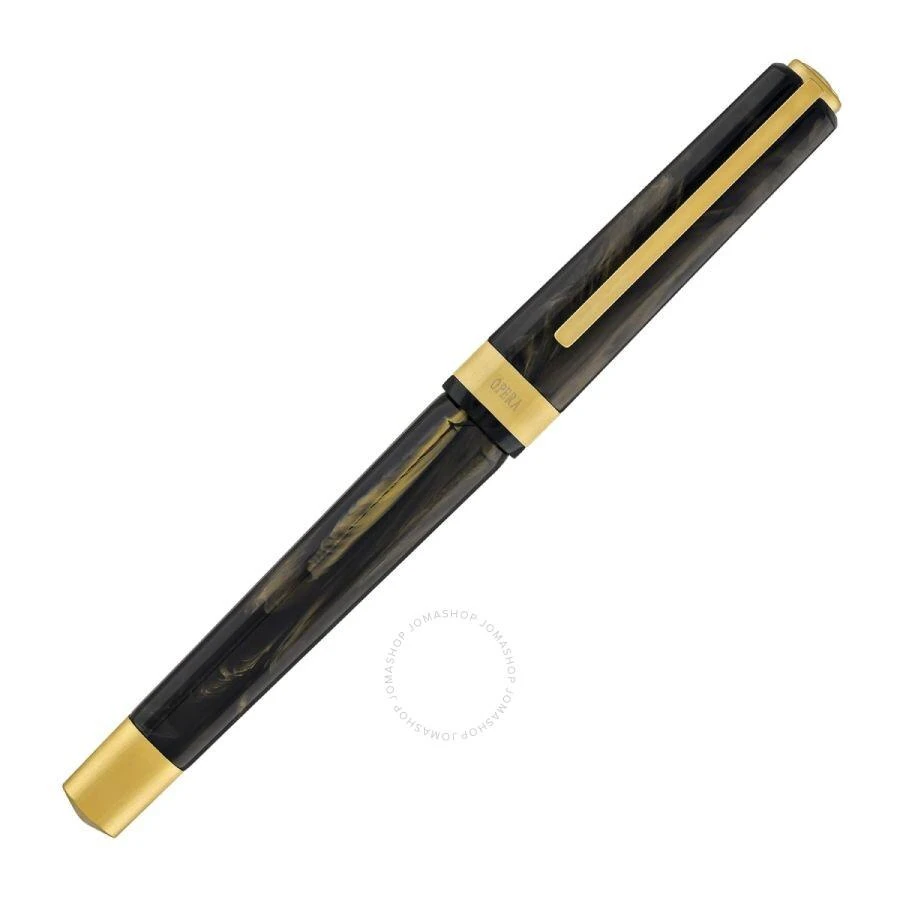 Visconti Black Opera Gold Fountain Pen Medium Nib KP42-03-FPM 3