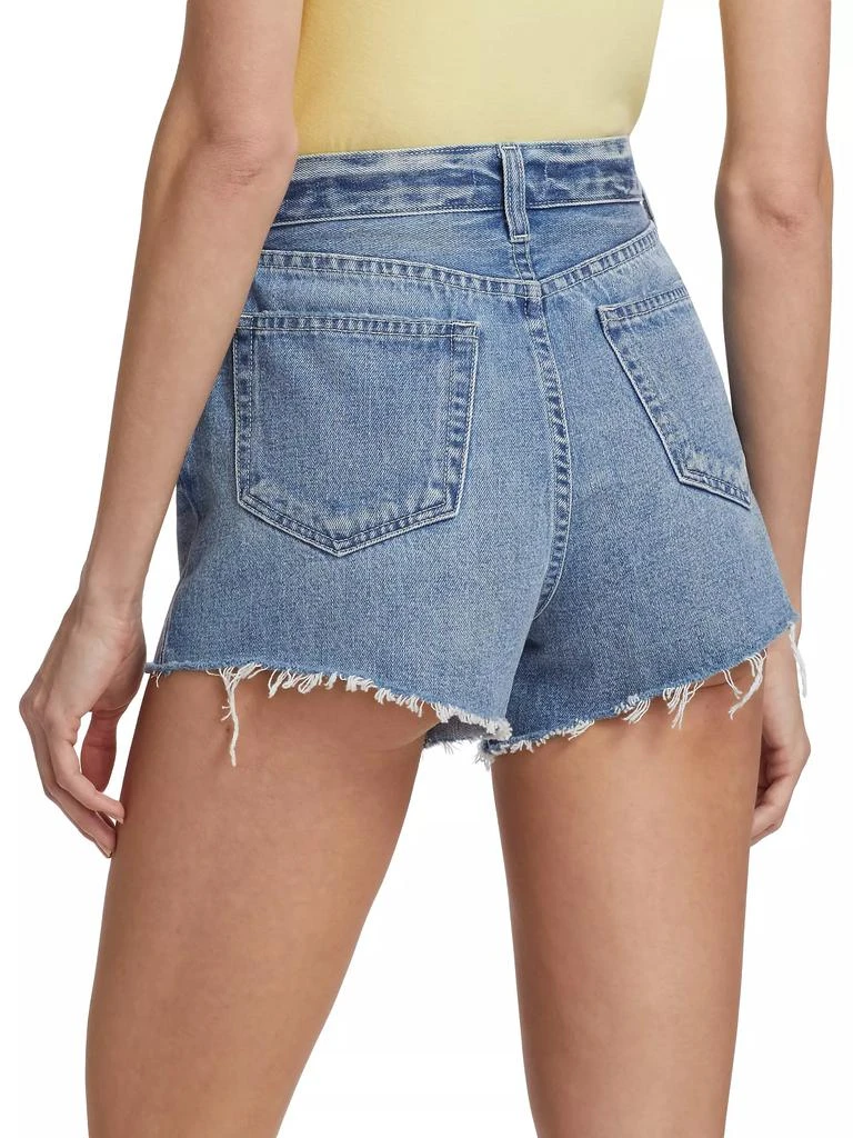 L'Agence Beck High-Rise Denim Shorts 5