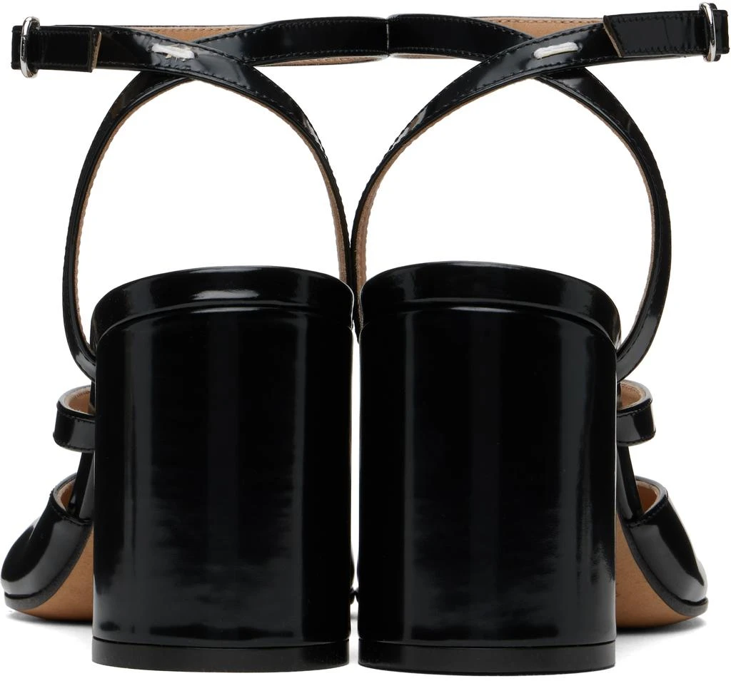 MAISON MARGIELA Black Tabi Pump Sandal Heels 2