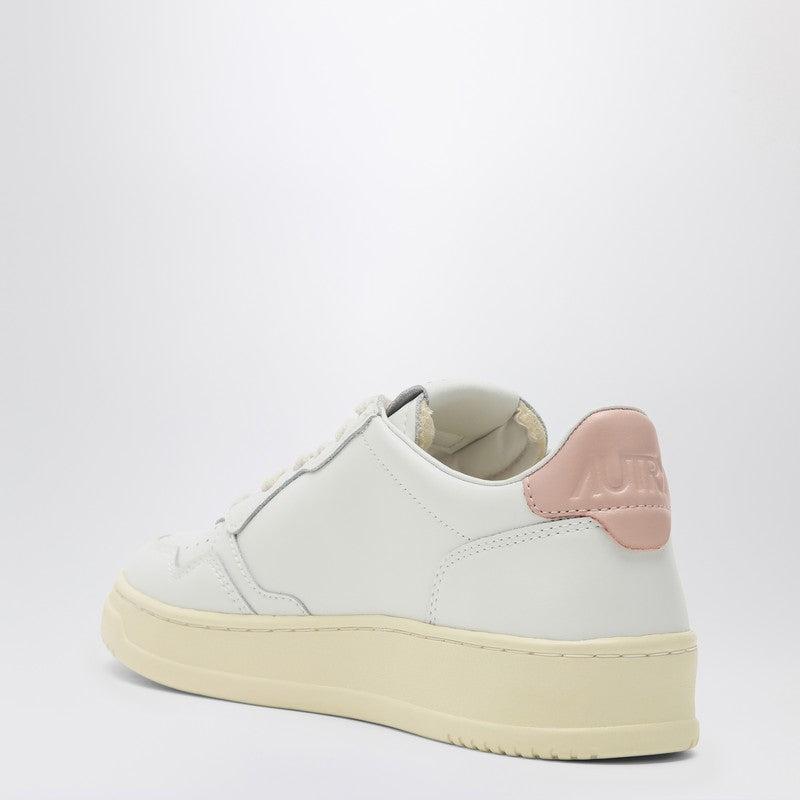 Autry Women's /pink Leather Medalist Sneakers