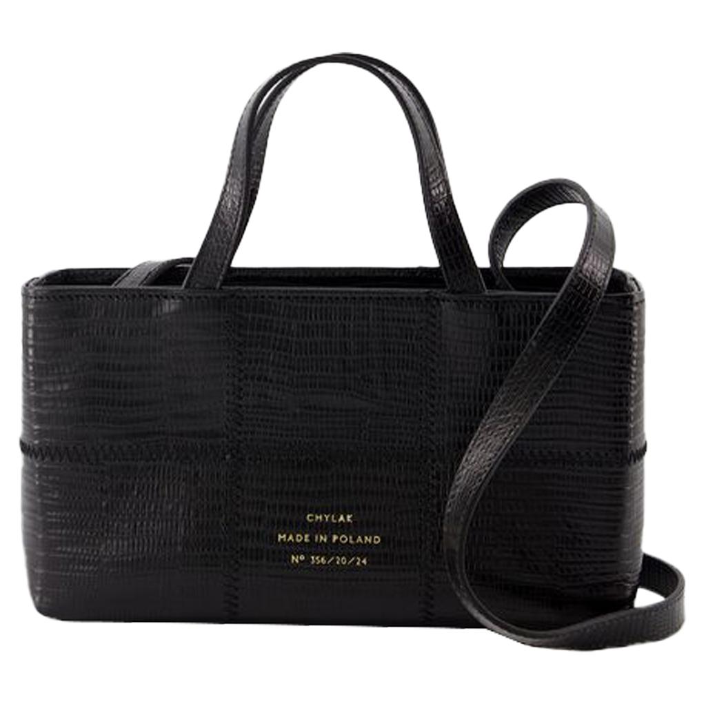 Chylak Mini shopping bag -  - Leather - Black