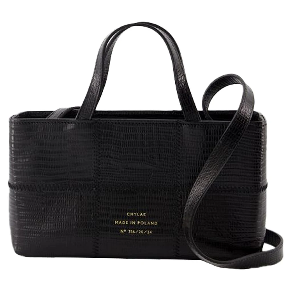 Chylak Mini shopping bag -  - Leather - Black 1