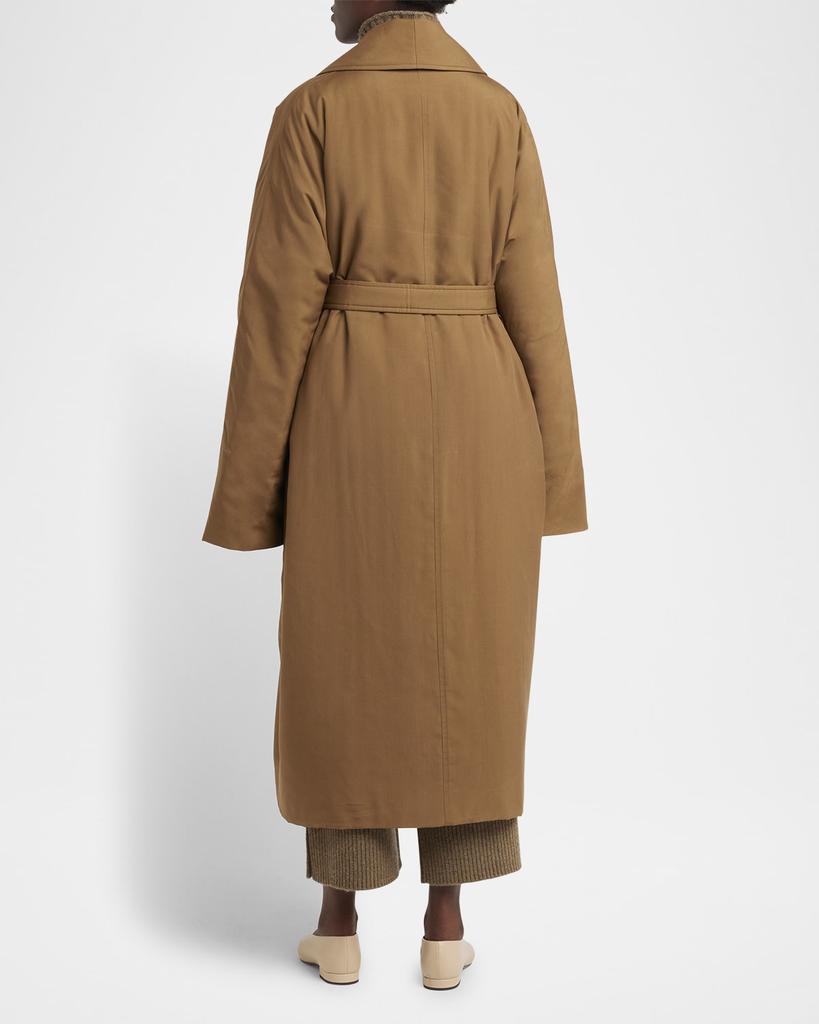 Loro Piana Dwight Japanese Silk Wrap Coat - Coats - Free