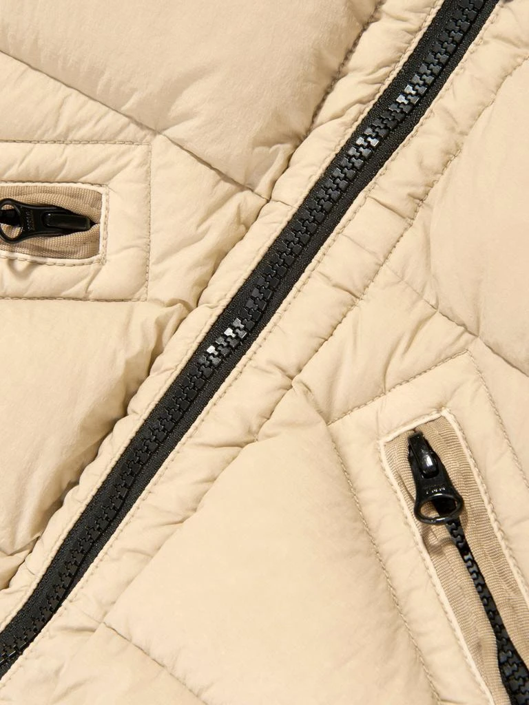 Stone Island Junior Stone Island Kids Short Parka Jacket in Beige 4