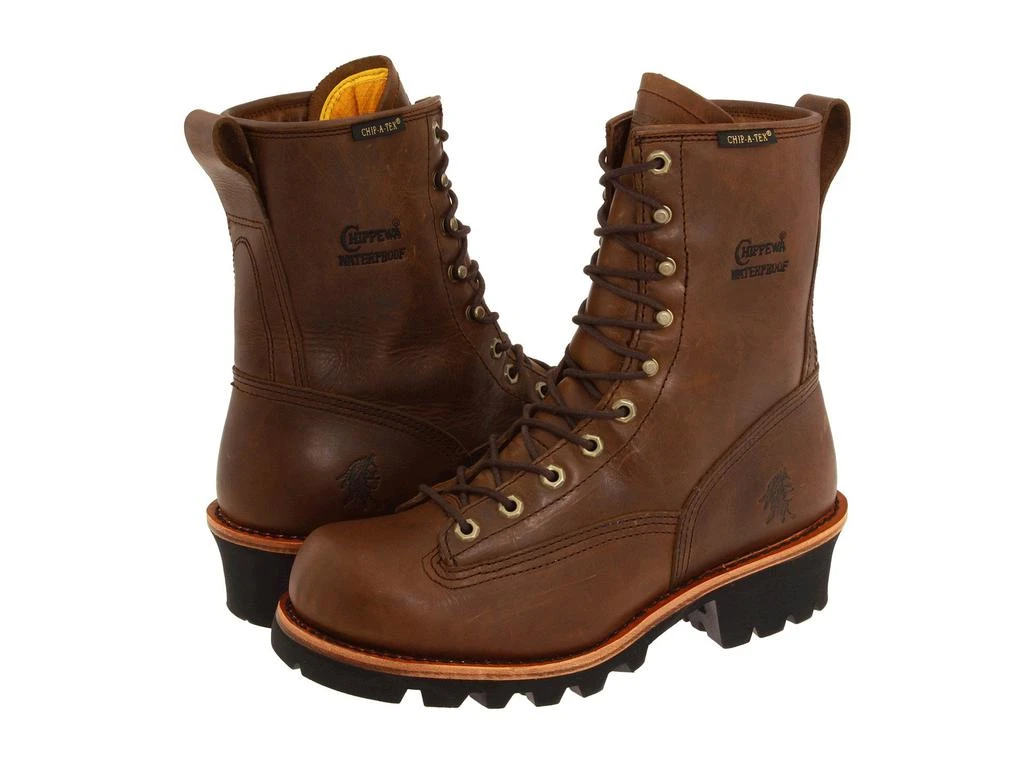 Chippewa 8" Bay Apache Waterproof Lace-to-Toe Logger 1