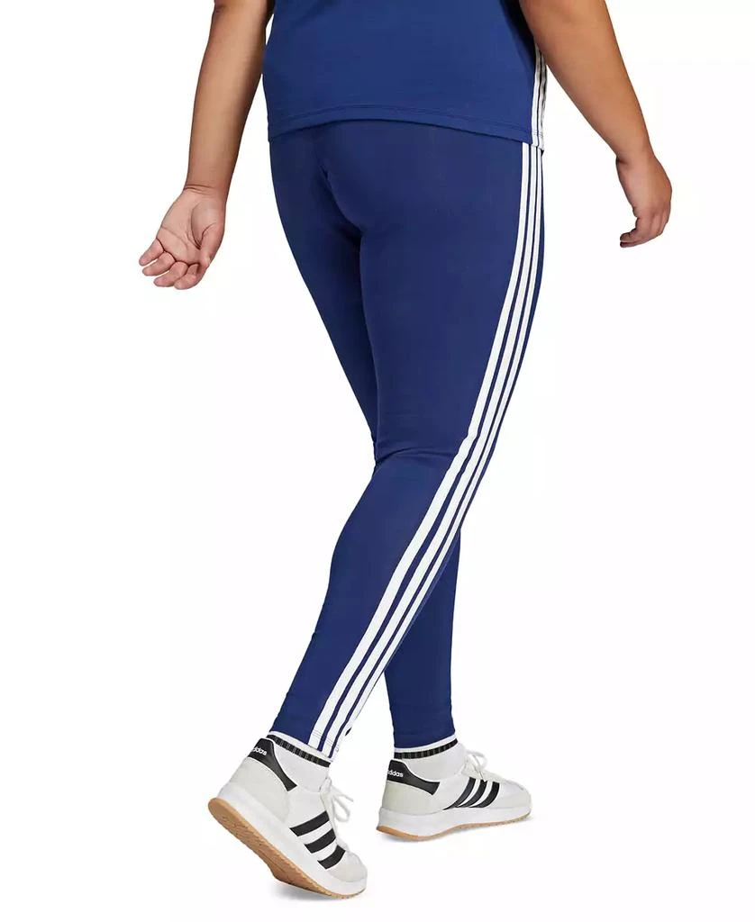 Adidas Plus Size Essentials 3-Stripes Cotton Leggings 2
