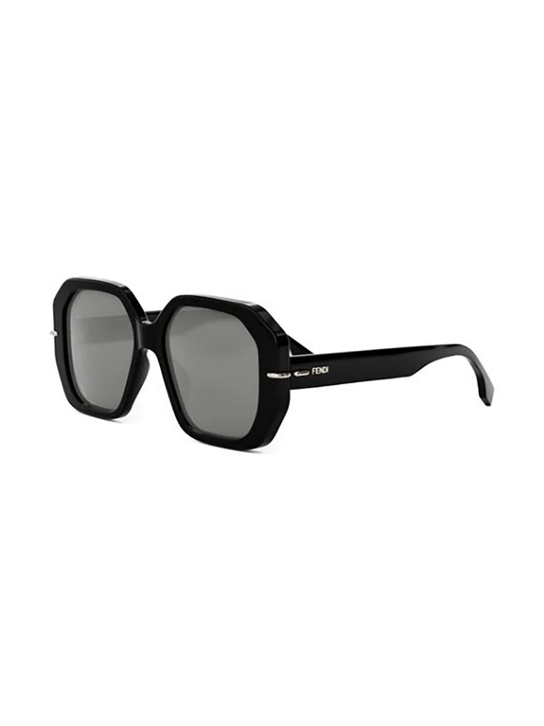 Fendi Fendi Eyewear Selleria Geometric Frame Sunglasses 2