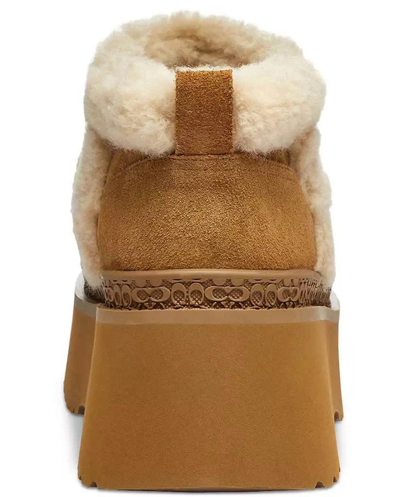Coach Christina Signature Shearling Booties 3