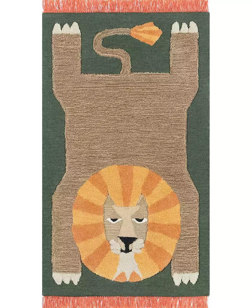 Momeni Atticus ATC-1 Green 3' x 5' Area Rug