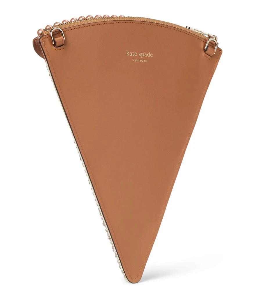 Kate Spade Slice Crystal Embellished Fabric 3-D Pizza Crossbody 2